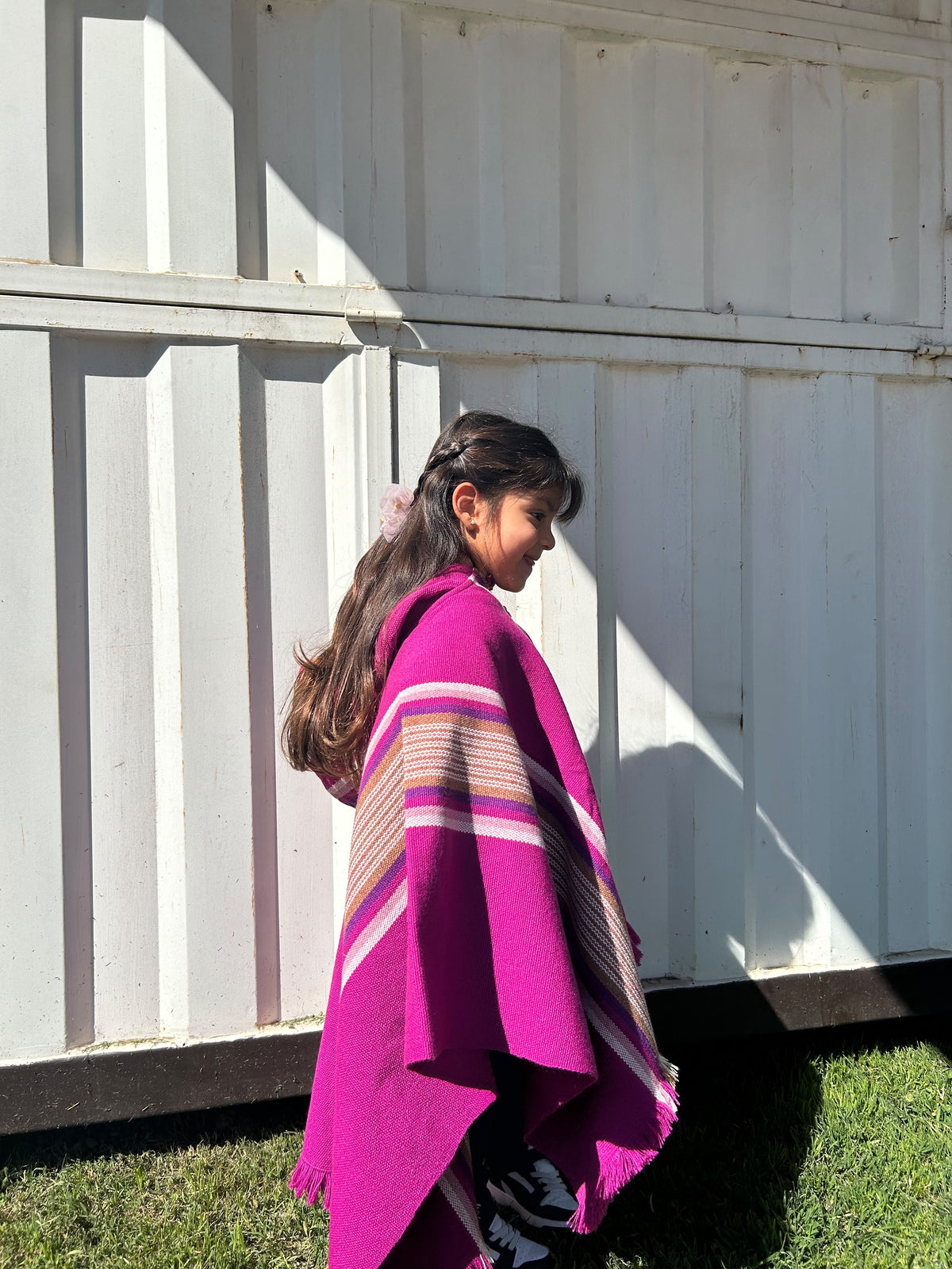 Poncho de Huasa Niña 1,35 m