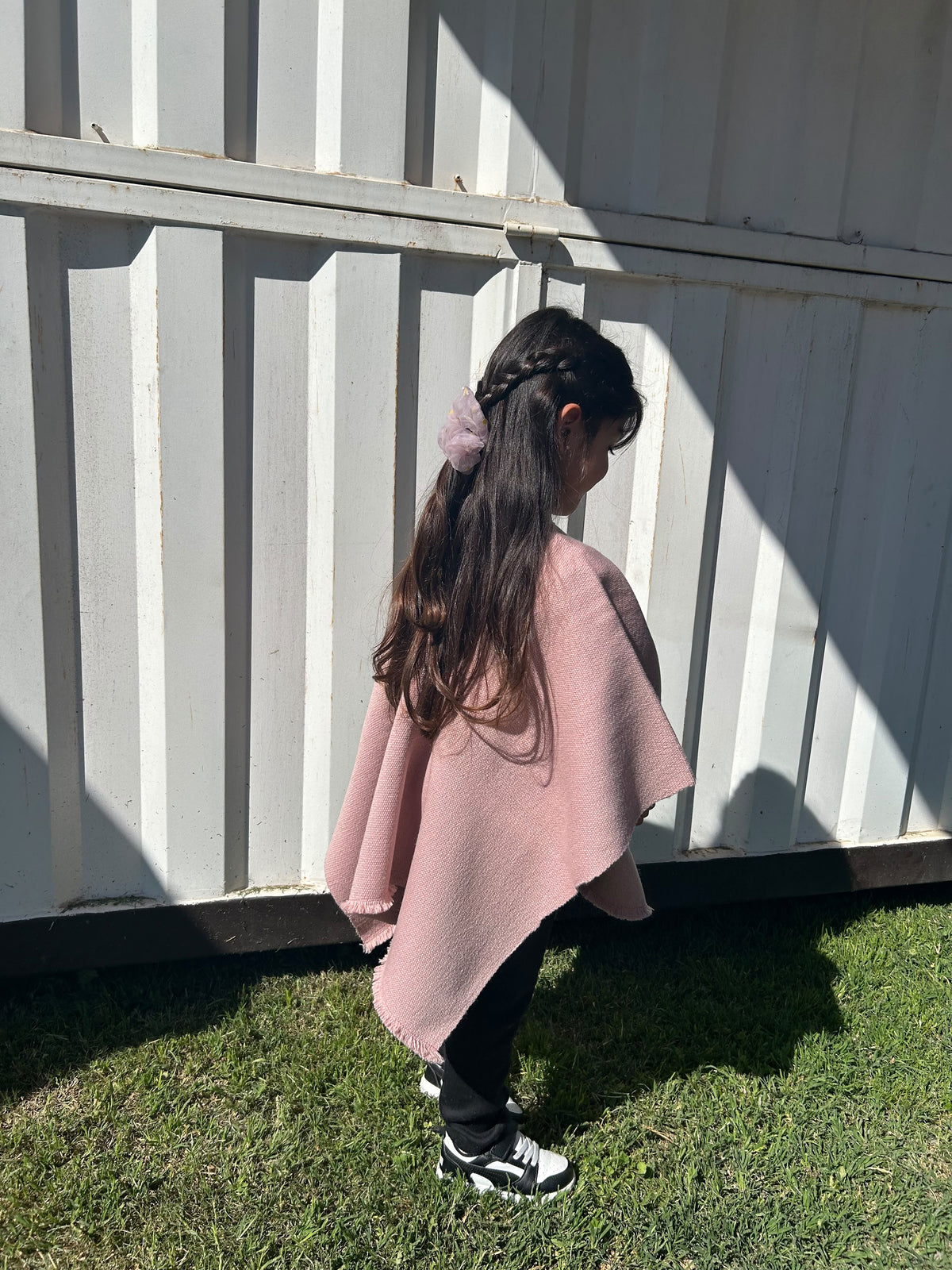Poncho de Huasa Pequeño Rosado – 1mt.