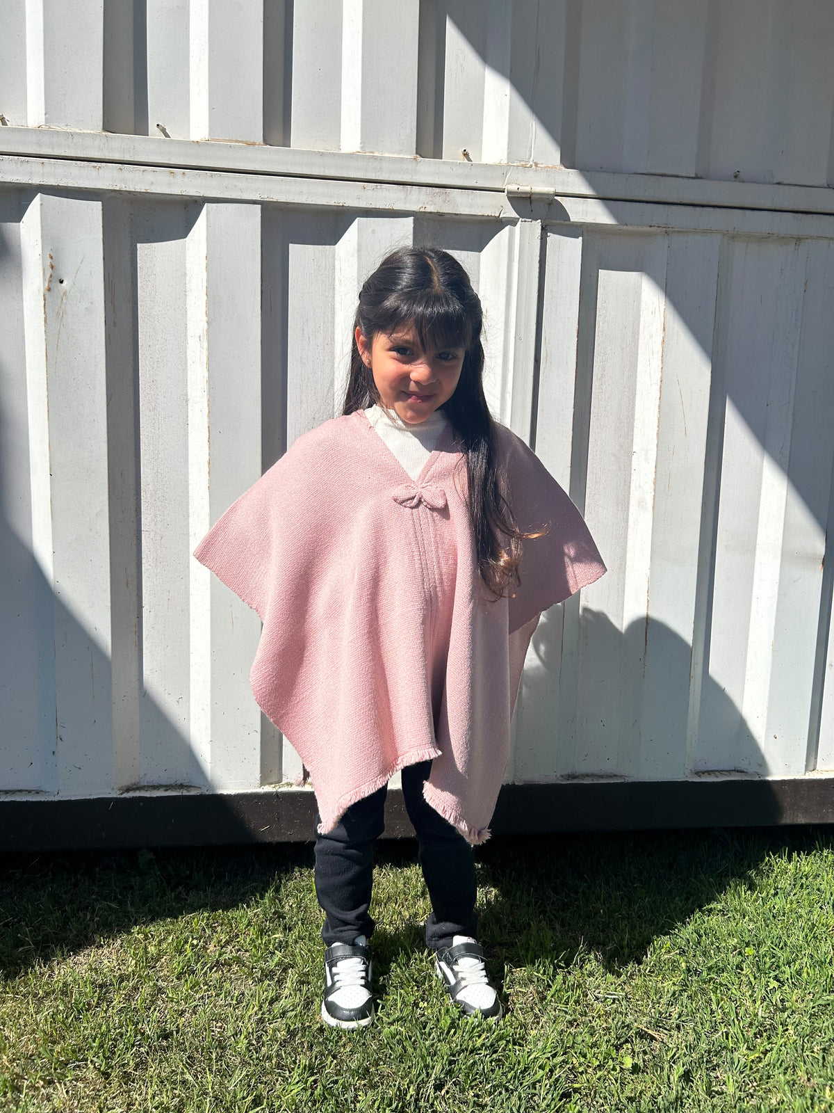 Poncho de Huasa Pequeño Rosado – 1mt.