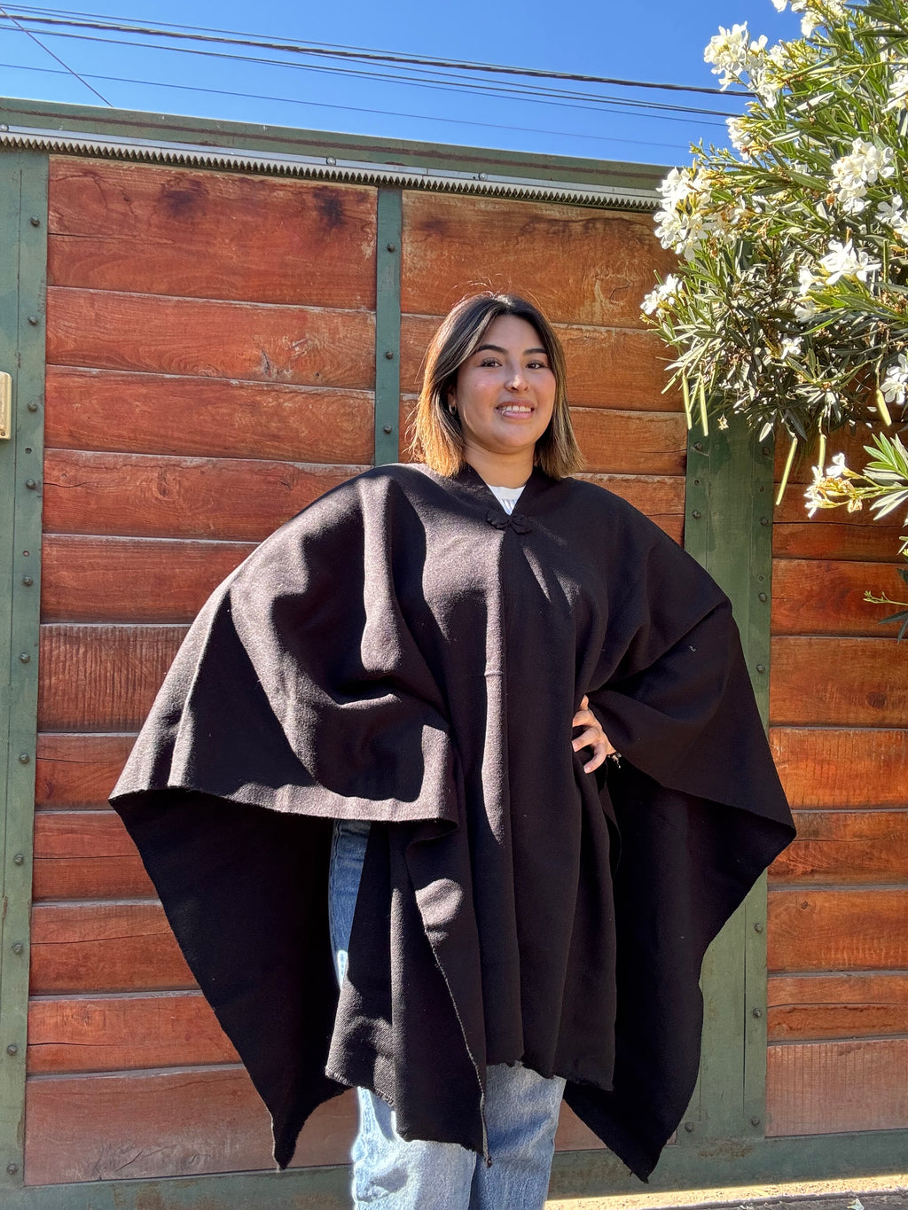 Poncho de Huaso Negro
